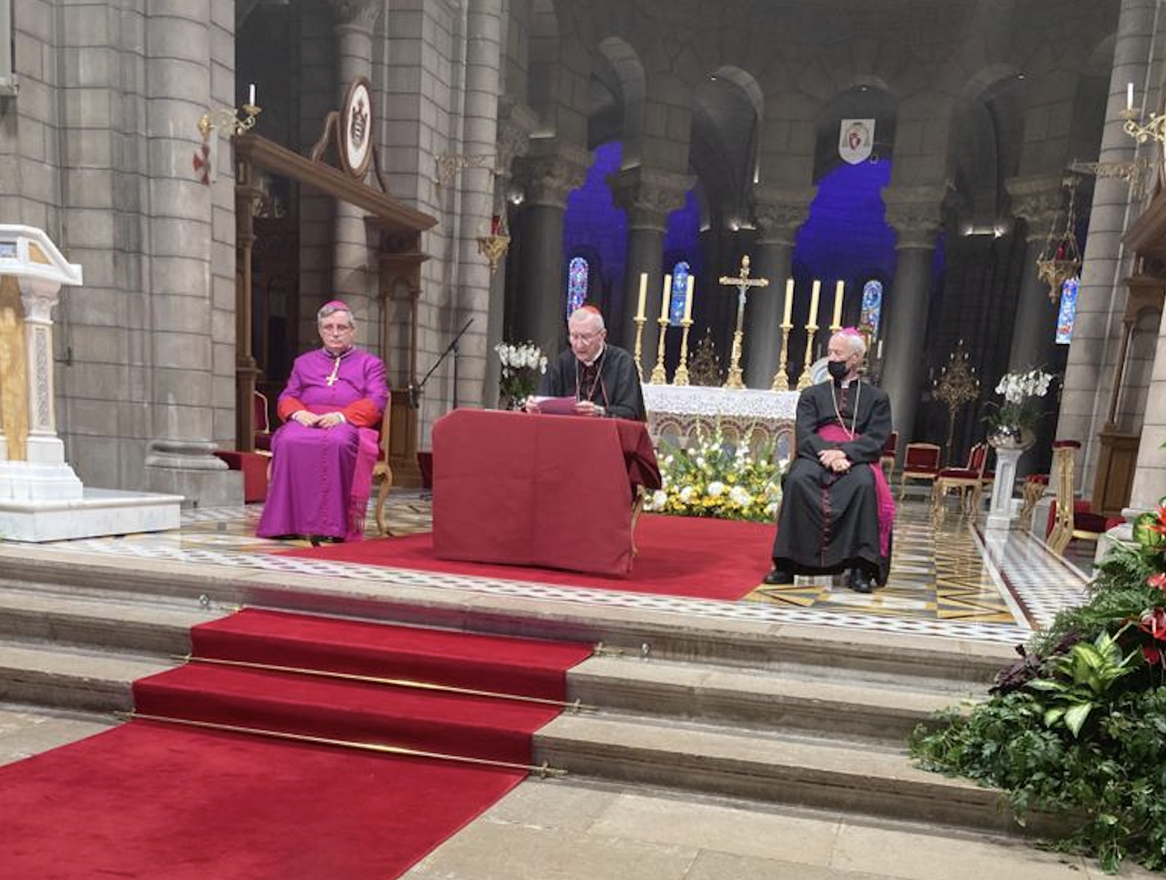 Visite officielle du Cardinal Piero Parolin dans la Principauté de Monaco