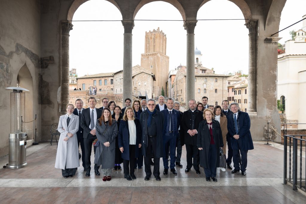 Rencontre à Rome avec une délégation du Conseil National de la Principauté de Monaco
