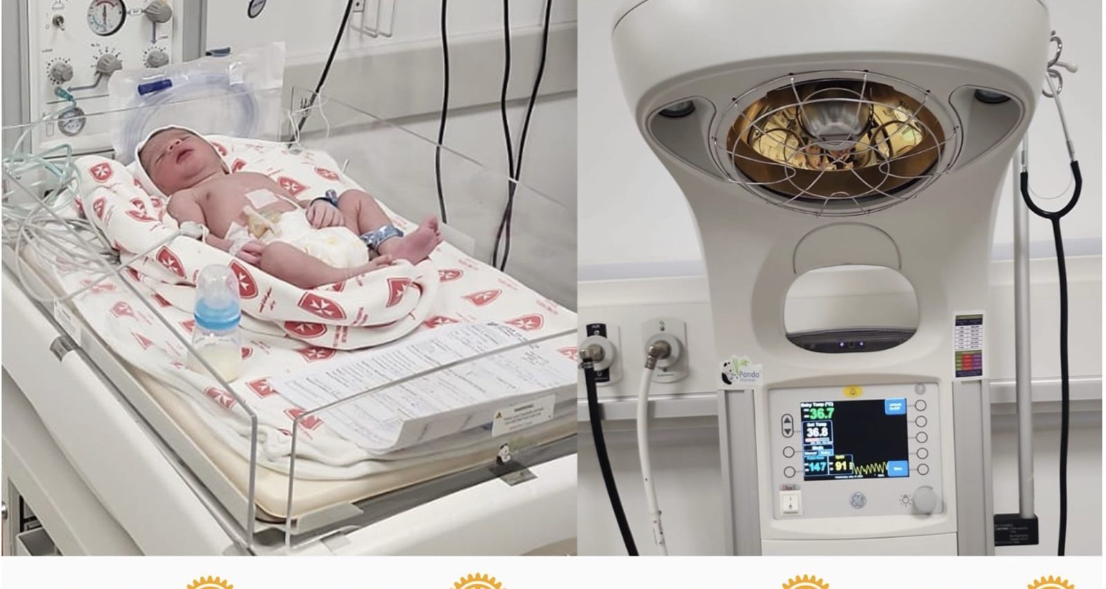 Embassy of the Order of Malta and International Rotary Club Join Forces to Donate Neonatal Incubators to Holy Family Hospital in Bethlehem.