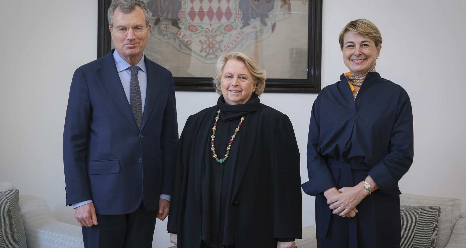 Official Meeting of H.E. Ms Daniela MEMMO d’AMELIO with Monaco’s Minister of State and Minister of Foreign Affairs