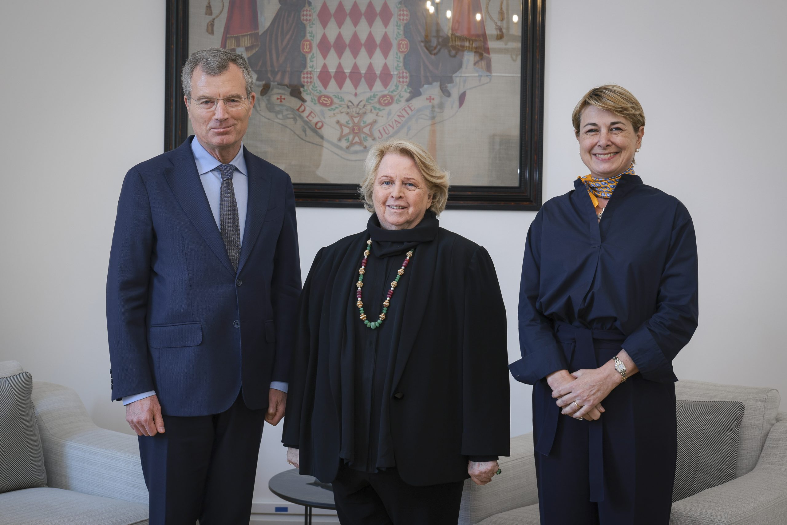Official Meeting of H.E. Ms Daniela MEMMO d’AMELIO with Monaco’s Minister of State and Minister of Foreign Affairs