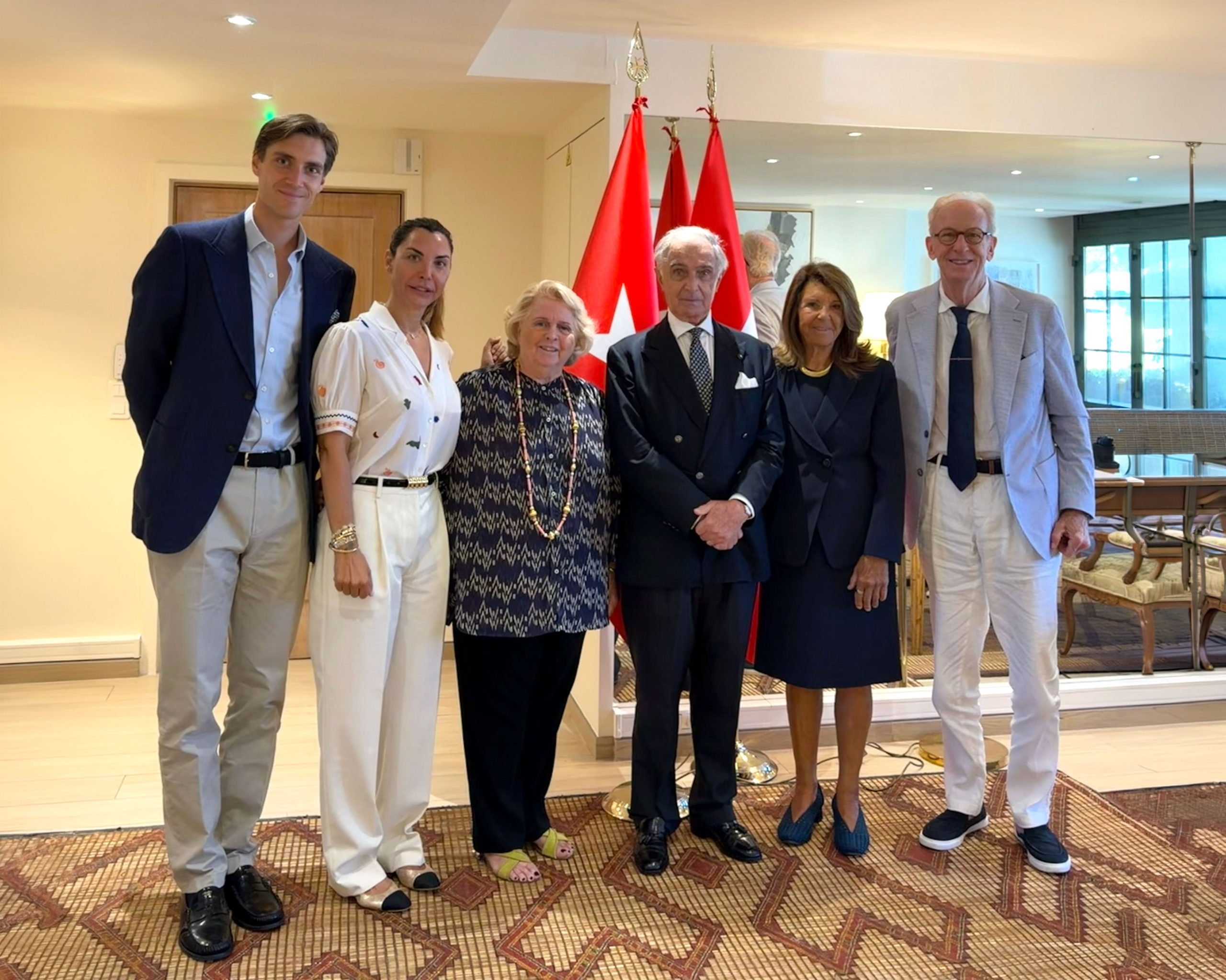 Visit of the Grand Chancellor of the Order of Malta to the Embassy in Monaco